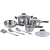 Sunpentown HK-1111 11pc Stainless Steel Cookware Set 1 Sunpentown HK-1111 11pc Stainless Steel Cookware Set -Home-Kitchen 5030587