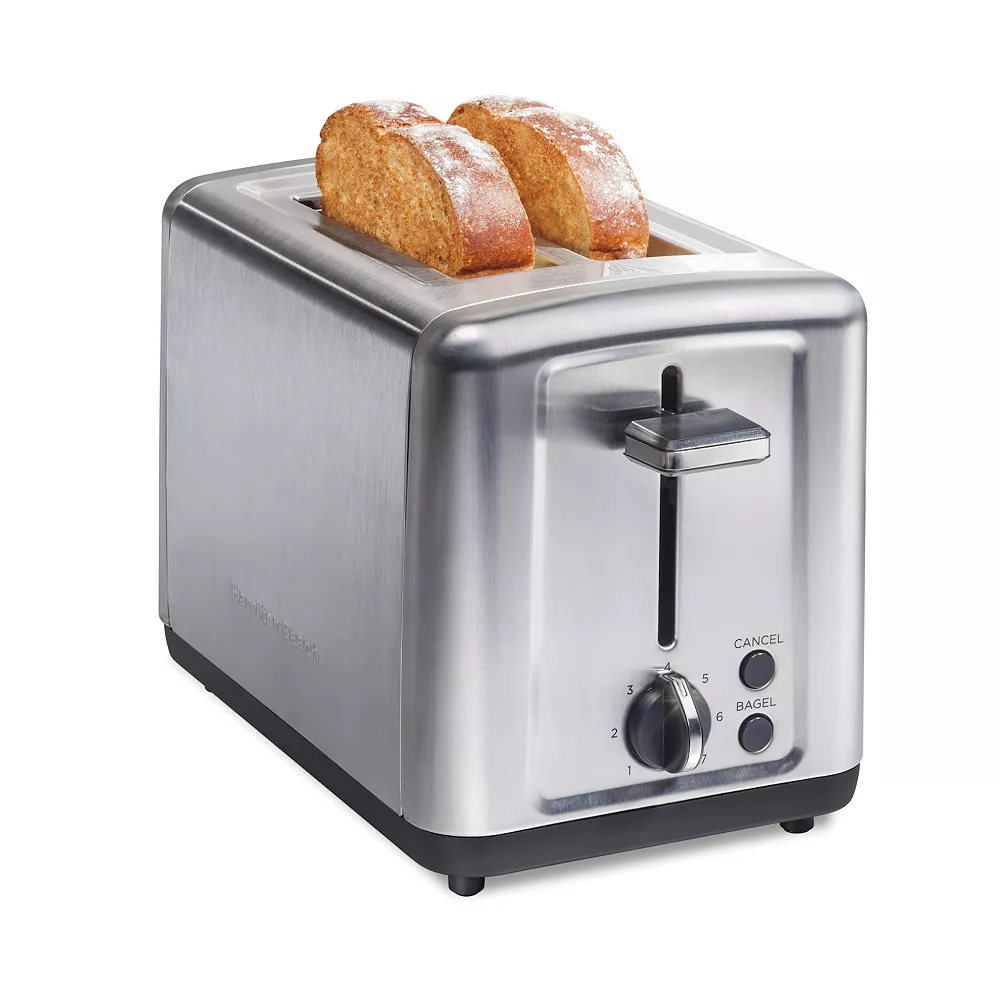 Hamilton Beach 2-Slice Brushed Stainless Steel Toaster 3 Hamilton Beach 2-Slice Brushed Stainless Steel Toaster