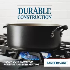 Farberware® Cookstart Aluminum DiamondMax Nonstick 5.5-Quart Dutch Oven With Steamer Insert 10 Farberware® Cookstart Aluminum DiamondMax Nonstick 5.5-Quart Dutch Oven With Steamer Insert -Home-Kitchen 5066177 ALT2