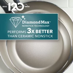 Farberware® Cookstart Aluminum DiamondMax Nonstick 5.5-Quart Dutch Oven With Steamer Insert 12 Farberware® Cookstart Aluminum DiamondMax Nonstick 5.5-Quart Dutch Oven With Steamer Insert -Home-Kitchen 5066177 ALT5