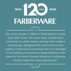Farberware® Cookstart Aluminum DiamondMax Nonstick 5.5-Quart Dutch Oven With Steamer Insert 13 Farberware® Cookstart Aluminum DiamondMax Nonstick 5.5-Quart Dutch Oven With Steamer Insert -Home-Kitchen 5066177 ALT6