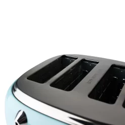 Haden Heritage 4-Slice Wide Slot Stainless Steel Body Retro Toaster, Turquoise 8 Haden Heritage 4-Slice Wide Slot Stainless Steel Body Retro Toaster, Turquoise -Home-Kitchen 5088858 ALT2