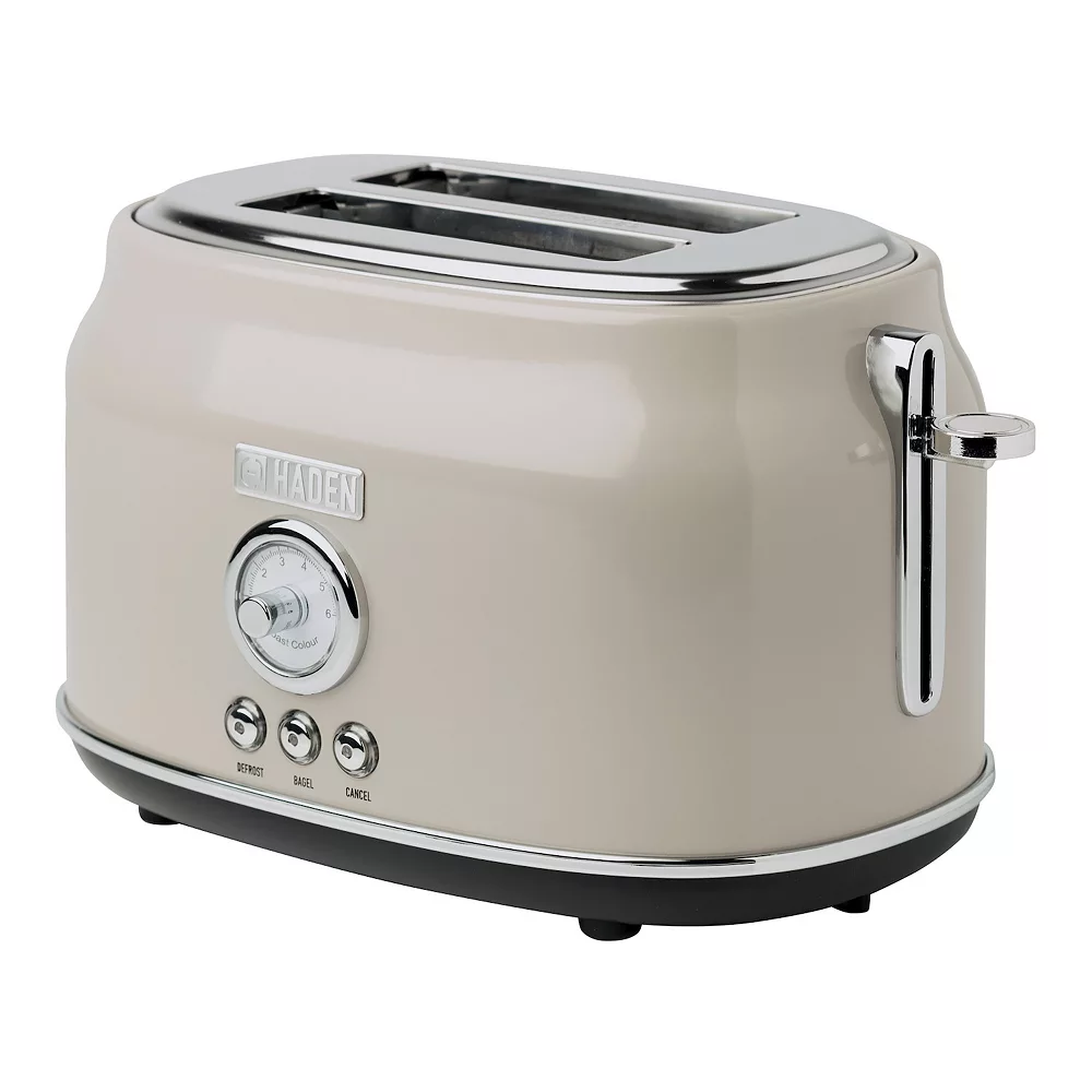 Haden 75003 Dorset Wide Slot Stainless Steel Retro 2-Slice Toaster, Putty Beige 3 Haden 75003 Dorset Wide Slot Stainless Steel Retro 2-Slice Toaster, Putty Beige