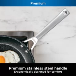 Ninja Foodi NeverStick Premium Hard-Anodized 12-in. Round Griddle Pan 12 Ninja Foodi NeverStick Premium Hard-Anodized 12-in. Round Griddle Pan -Home-Kitchen 5116829 ALT5