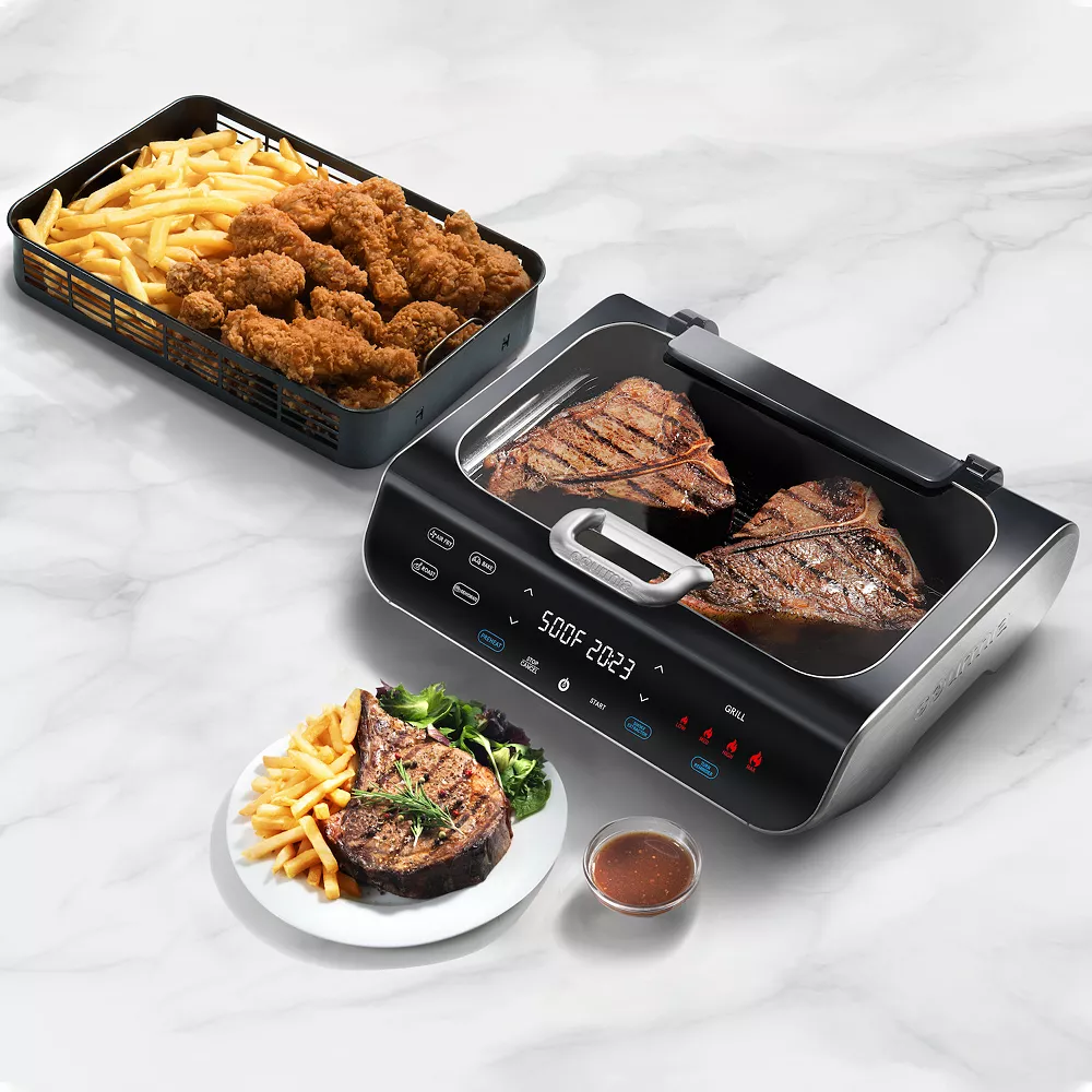 Gourmia Indoor Grill & Air Fryer 4 Gourmia Indoor Grill & Air Fryer - Image 2