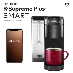 Keurig® K-Supreme™ Plus SMART Single-Serve Coffee Maker With WiFi Compatibility And 5 Brew Sizes – Black 10 Keurig® K-Supreme™ Plus SMART Single-Serve Coffee Maker With WiFi Compatibility And 5 Brew Sizes – Black -Home-Kitchen 5165782 ALT2