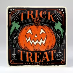 Certified International Scaredy Cat 4-pc. Dessert Plate Set -Home-Kitchen 5178376 ALT2