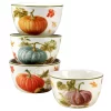 Certified International Autumn Harvest 4-pc. Ice Cream Bowl Set -Home-Kitchen 5178394