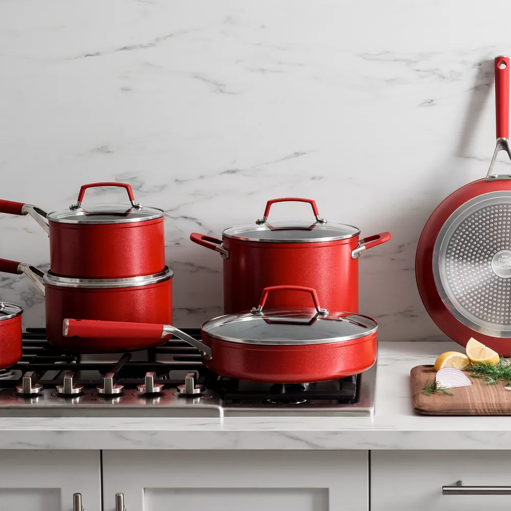 Ninja Foodi NeverStick Vivid 13-pc. Cookware Set 4 Ninja Foodi NeverStick Vivid 13-pc. Cookware Set - Image 2