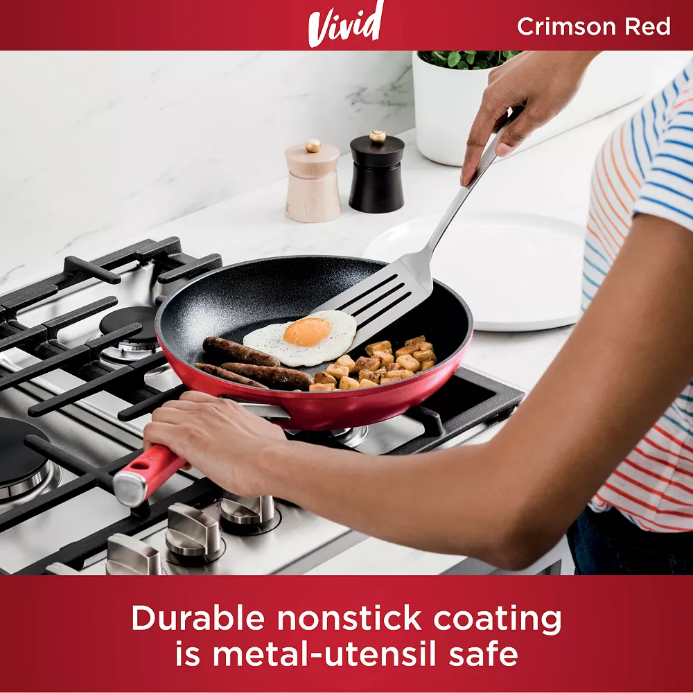Ninja Foodi NeverStick Vivid 13-pc. Cookware Set 5 Ninja Foodi NeverStick Vivid 13-pc. Cookware Set - Image 3