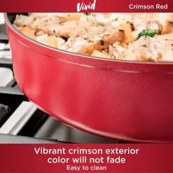 Ninja Foodi NeverStick Vivid 13-pc. Cookware Set 13 Ninja Foodi NeverStick Vivid 13-pc. Cookware Set -Home-Kitchen 5185861 ALT6