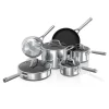 Ninja Foodi NeverStick Stainless Steel 10-pc. Cookware Set 1 Ninja Foodi NeverStick Stainless Steel 10-pc. Cookware Set -Home-Kitchen 5207433
