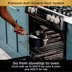 Ninja Foodi NeverStick Premium Anti-Scratch Nest System 6-pc. Cookware Set -Home-Kitchen 5207439 ALT6