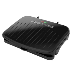 George Foreman 5-Serving Classic Plate Electric Indoor Grill & Panini Press