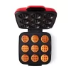 Delish By Dash Waffle Bite Maker -Home-Kitchen 5222066 Red
