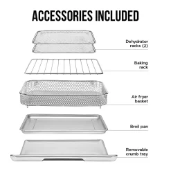 Chefman Dual-Function Air Fryer + Toaster Oven Combo -Home-Kitchen 5226732 ALT3