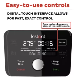 Instant 6-qt. Dutch Oven With Enameled Cast-Iron Cooking Pot -Home-Kitchen 5267323 ALT6