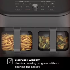 Instant Pot Vortex Plus Black Dual-Basket 8-in-1 Air Fryer With ClearCook -Home-Kitchen 5267327 ALT3