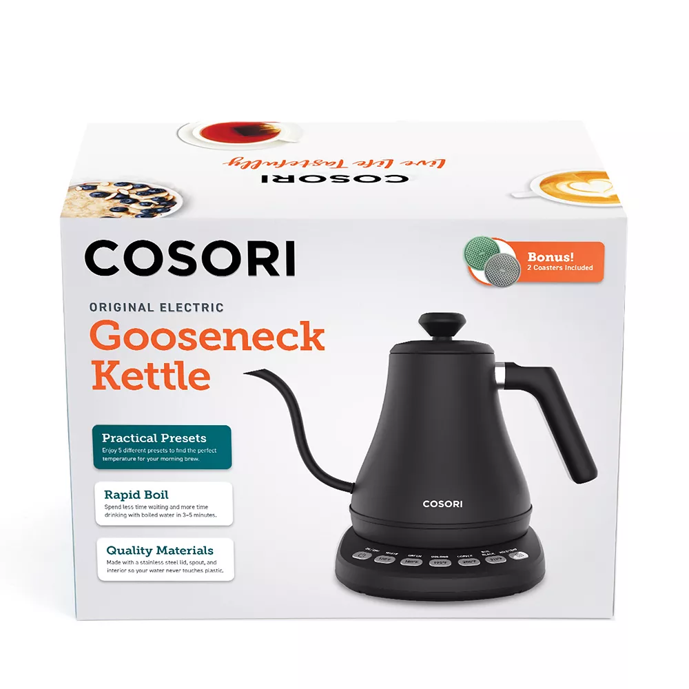 Cosori Original Electric Gooseneck Kettle 6 Cosori Original Electric Gooseneck Kettle - Image 4