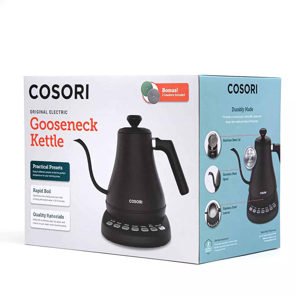 Cosori Original Electric Gooseneck Kettle 7 Cosori Original Electric Gooseneck Kettle - Image 5