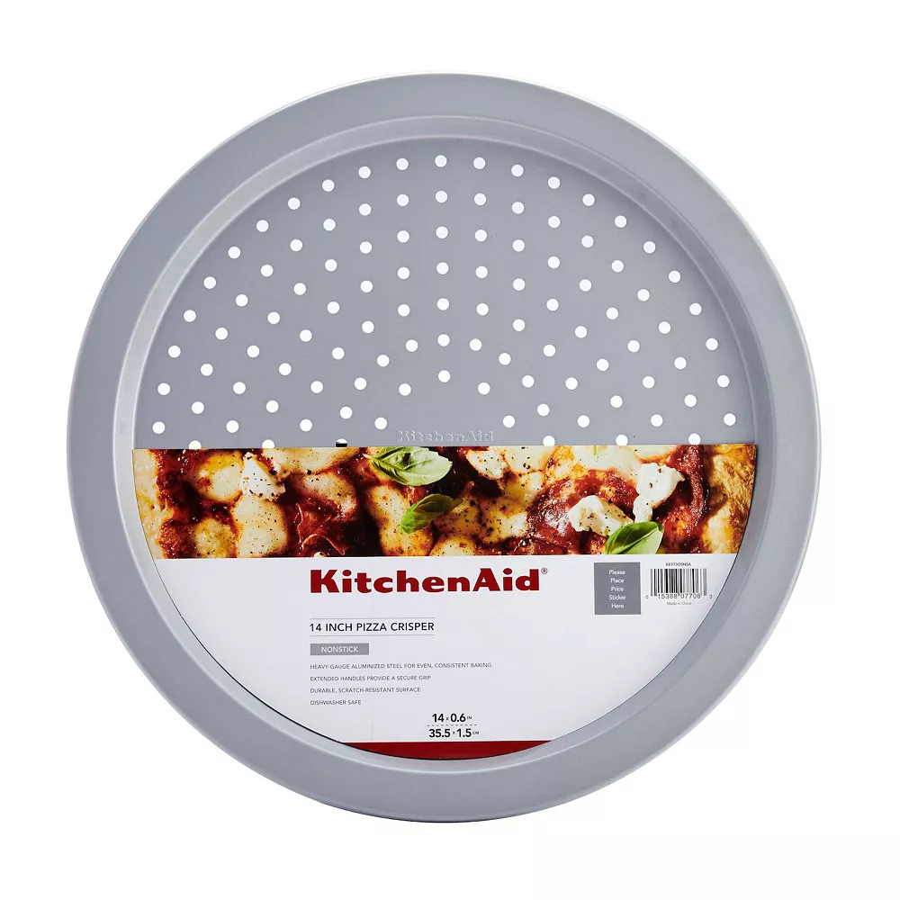 KitchenAid KE973OSNSA Nonstick Aluminized Steel 14-in. Pizza Crisper 3 KitchenAid KE973OSNSA Nonstick Aluminized Steel 14-in. Pizza Crisper