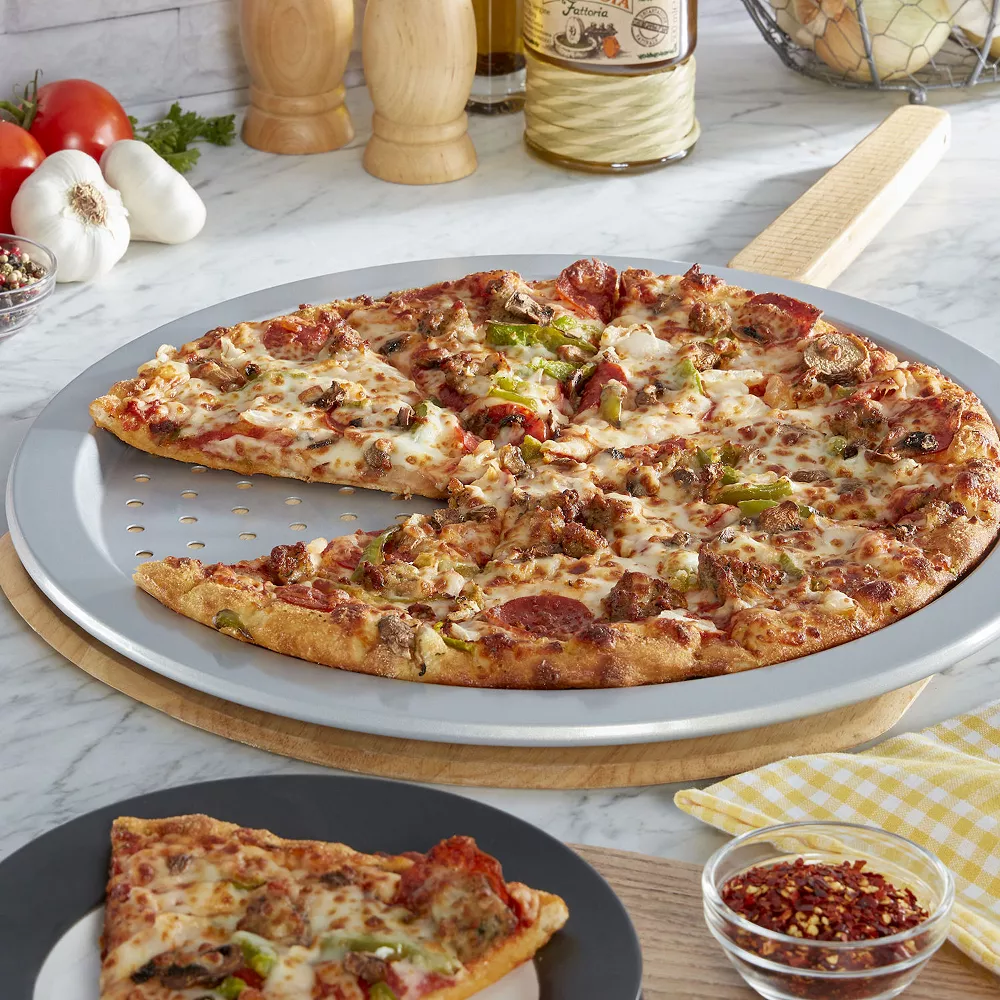 KitchenAid KE973OSNSA Nonstick Aluminized Steel 14-in. Pizza Crisper 5 KitchenAid KE973OSNSA Nonstick Aluminized Steel 14-in. Pizza Crisper - Image 3