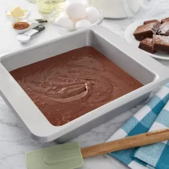 KitchenAid KE961OSNSA Nonstick Aluminized Steel 9-in. Square Cake Pan 8 KitchenAid KE961OSNSA Nonstick Aluminized Steel 9-in. Square Cake Pan -Home-Kitchen 5293377 ALT2