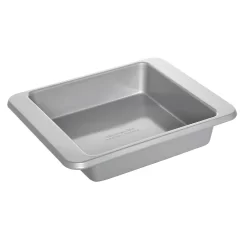 KitchenAid KE961OSNSA Nonstick Aluminized Steel 9-in. Square Cake Pan 9 KitchenAid KE961OSNSA Nonstick Aluminized Steel 9-in. Square Cake Pan -Home-Kitchen 5293377 ALT4