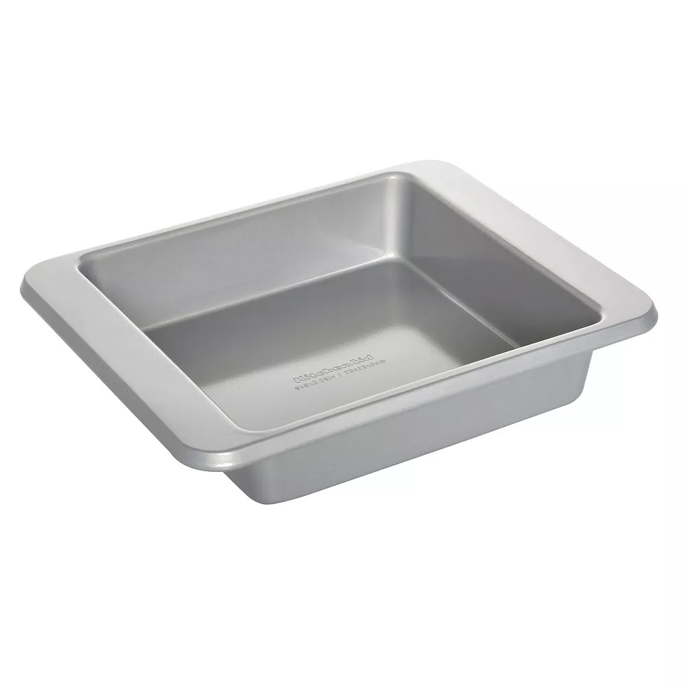 KitchenAid KE961OSNSA Nonstick Aluminized Steel 9-in. Square Cake Pan 6 KitchenAid KE961OSNSA Nonstick Aluminized Steel 9-in. Square Cake Pan - Image 4