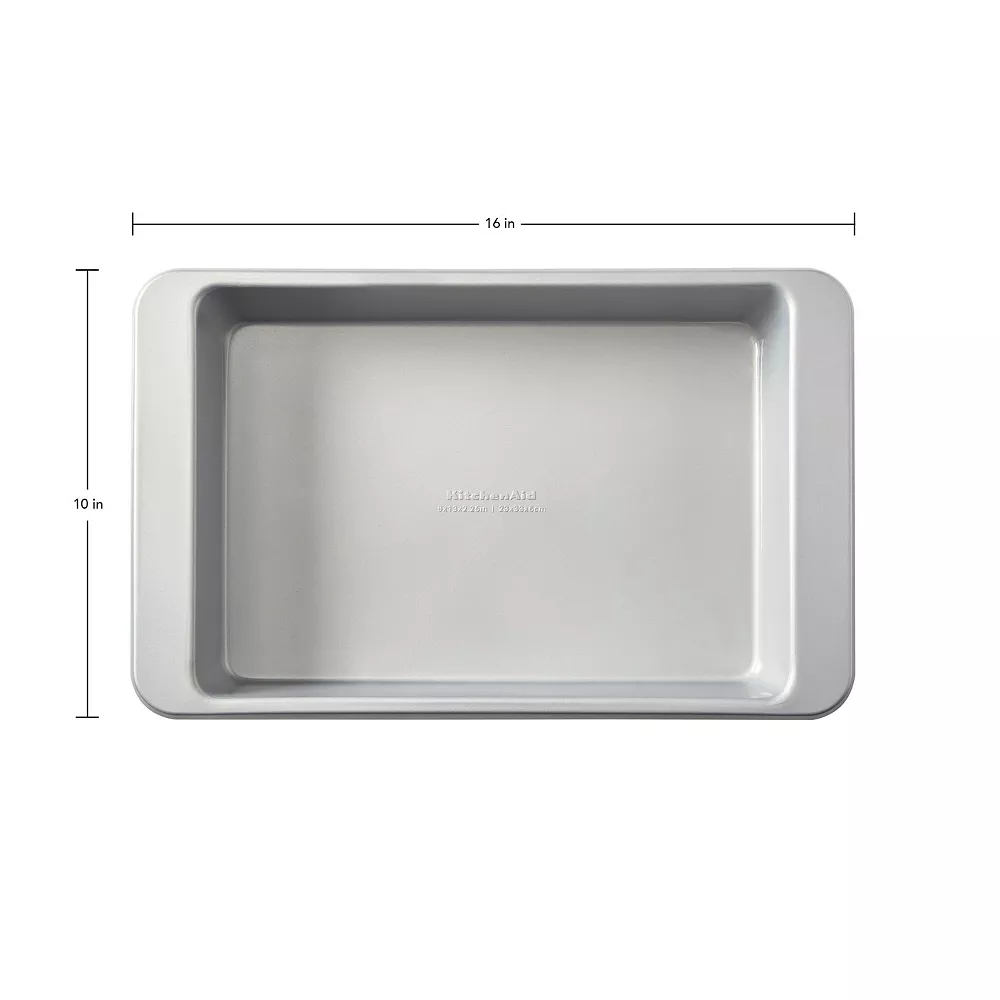 KitchenAid KE960OSNSA Nonstick Aluminized Steel 9" X 13" Cake Pan 7 KitchenAid KE960OSNSA Nonstick Aluminized Steel 9" X 13" Cake Pan - Image 5