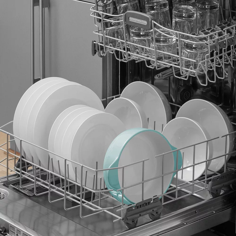 KitchenAid KQ990BX Vitrified Stoneware 2-qt. Round Casserole Baker 6 KitchenAid KQ990BX Vitrified Stoneware 2-qt. Round Casserole Baker - Image 4