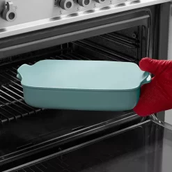 KitchenAid KQ994BX Vitrified Stoneware 4.5-qt. Rectangular Baker With Lid 8 KitchenAid KQ994BX Vitrified Stoneware 4.5-qt. Rectangular Baker With Lid -Home-Kitchen 5293437 ALT3