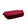 KitchenAid KQ994BX Vitrified Stoneware 4.5-qt. Rectangular Baker With Lid 2 KitchenAid KQ994BX Vitrified Stoneware 4.5-qt. Rectangular Baker With Lid -Home-Kitchen 5293437 Empire Red
