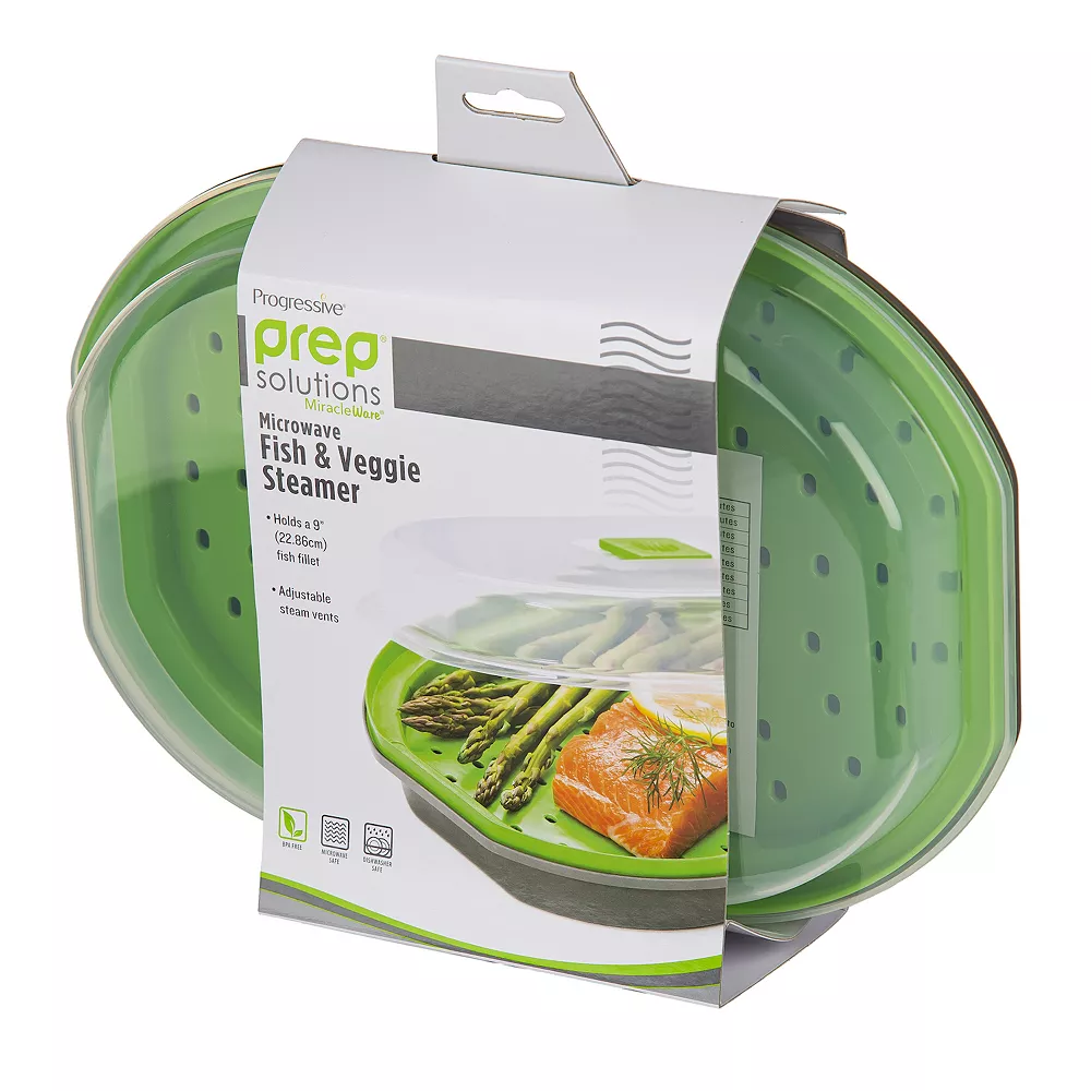 Prep Solutions Fish & Veggie Steamer 4 Prep Solutions Fish & Veggie Steamer - Image 2