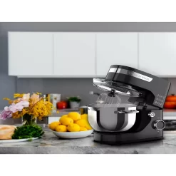 Whall Kinfai Electric Kitchen Stand Mixer Machine With 4.5 Quart Bowl For Baking, Dough, Cooking - Black 8 Whall Kinfai Electric Kitchen Stand Mixer Machine With 4.5 Quart Bowl For Baking, Dough, Cooking - Black -Home-Kitchen 5413462 ALT2