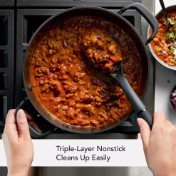 KitchenAid® 8-qt. Hard-Anodized Nonstick Stockpot With Lid -Home-Kitchen 5496776 ALT