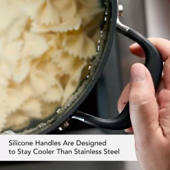 KitchenAid® 8-qt. Hard-Anodized Nonstick Stockpot With Lid -Home-Kitchen 5496776 ALT4