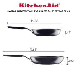 KitchenAid® Hard-Anodized Nonstick Frying Pan Set, 2-Piece 12 KitchenAid® Hard-Anodized Nonstick Frying Pan Set, 2-Piece -Home-Kitchen 5496779 ALT5
