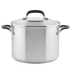 KitchenAid® 8-qt. Stainless Steel Stockpot With Measuring Marks 1 KitchenAid® 8-qt. Stainless Steel Stockpot With Measuring Marks -Home-Kitchen 5496781