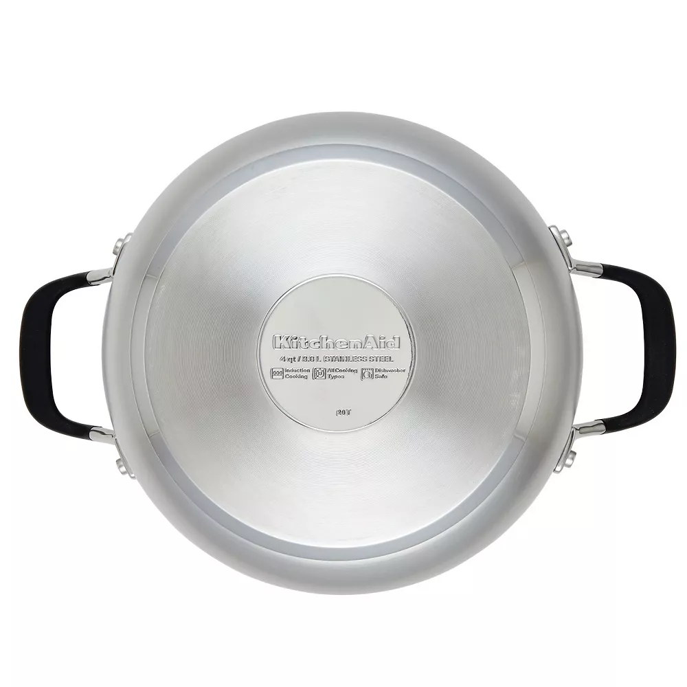KitchenAid® 4-qt. Stainless Steel Casserole With Lid 7 KitchenAid® 4-qt. Stainless Steel Casserole With Lid - Image 5