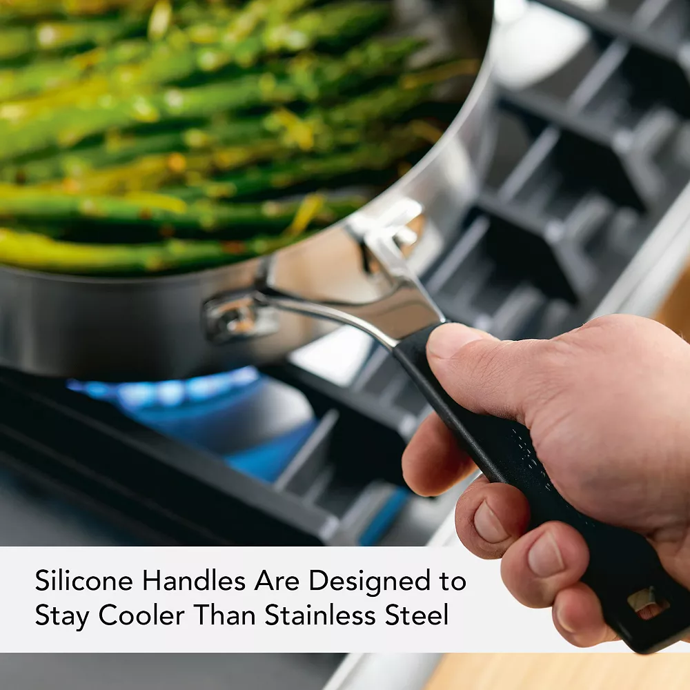 KitchenAid® 10-pc. Stainless Steel Cookware Set 5 KitchenAid® 10-pc. Stainless Steel Cookware Set - Image 3