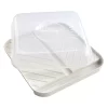 Nordic Ware Slanted Microwave Bacon Tray With Lid -Home-Kitchen 5497376