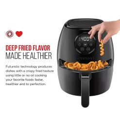 Chefman TurboFry 3.6-qt. Air Fryer Oven With Digital Touch Screen 10 Chefman TurboFry 3.6-qt. Air Fryer Oven With Digital Touch Screen -Home-Kitchen 5503044 ALT3
