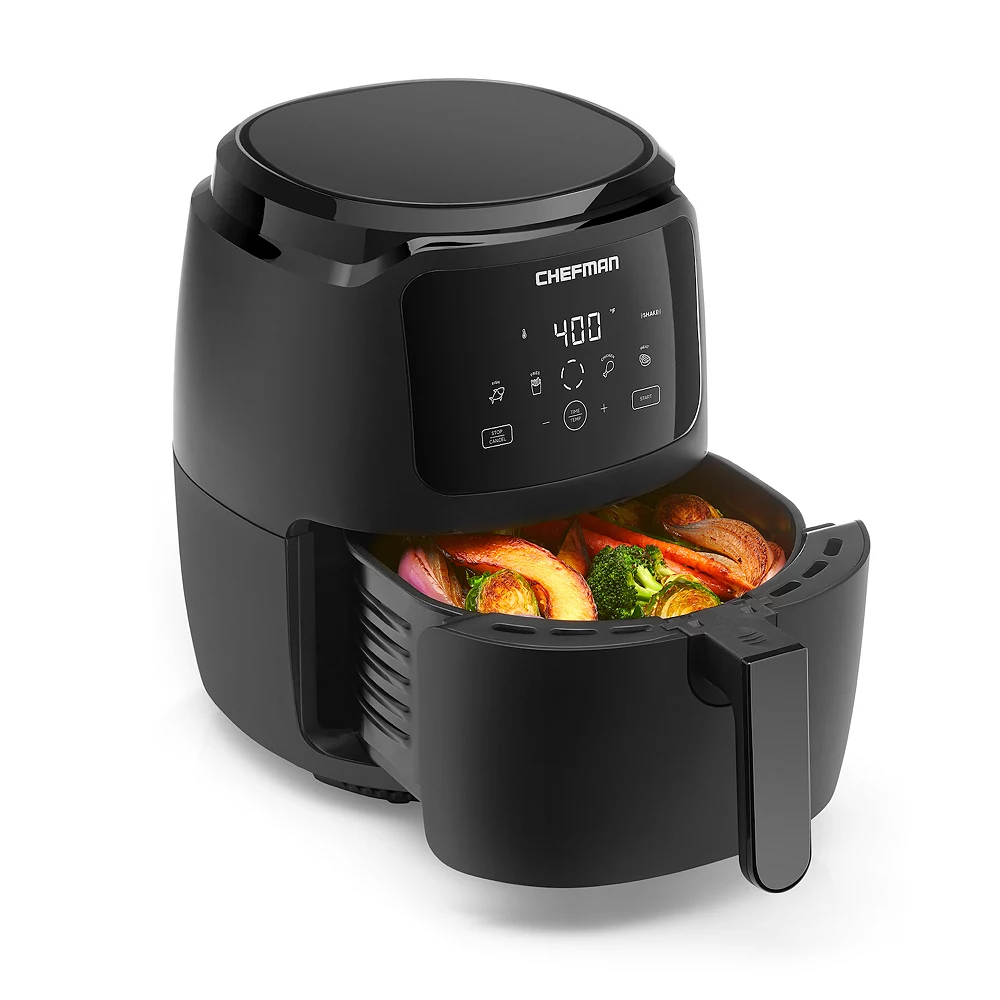Chefman TurboFry Matte Black 5-qt. Digital Air Fryer 3 Chefman TurboFry Matte Black 5-qt. Digital Air Fryer