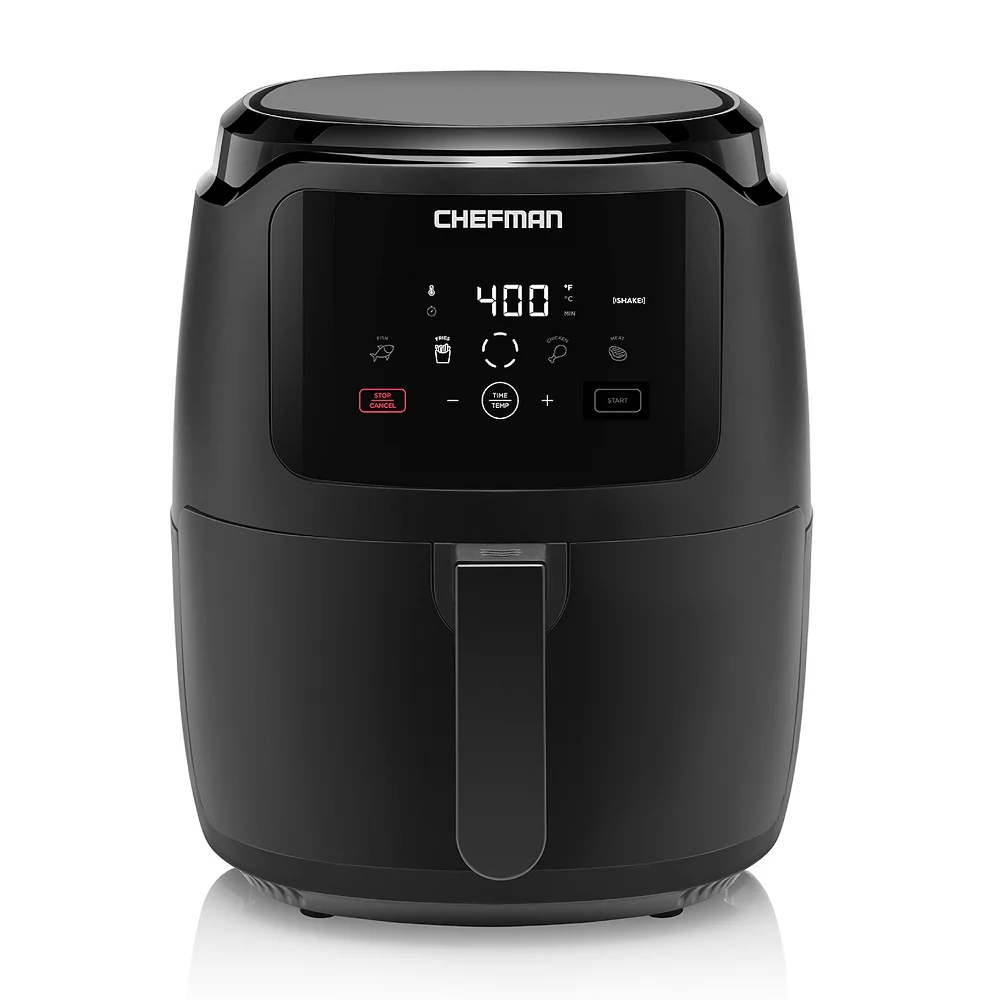 Chefman TurboFry Matte Black 5-qt. Digital Air Fryer 4 Chefman TurboFry Matte Black 5-qt. Digital Air Fryer - Image 2