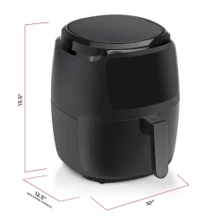 Chefman TurboFry Matte Black 5-qt. Digital Air Fryer 11 Chefman TurboFry Matte Black 5-qt. Digital Air Fryer -Home-Kitchen 5503045 ALT4