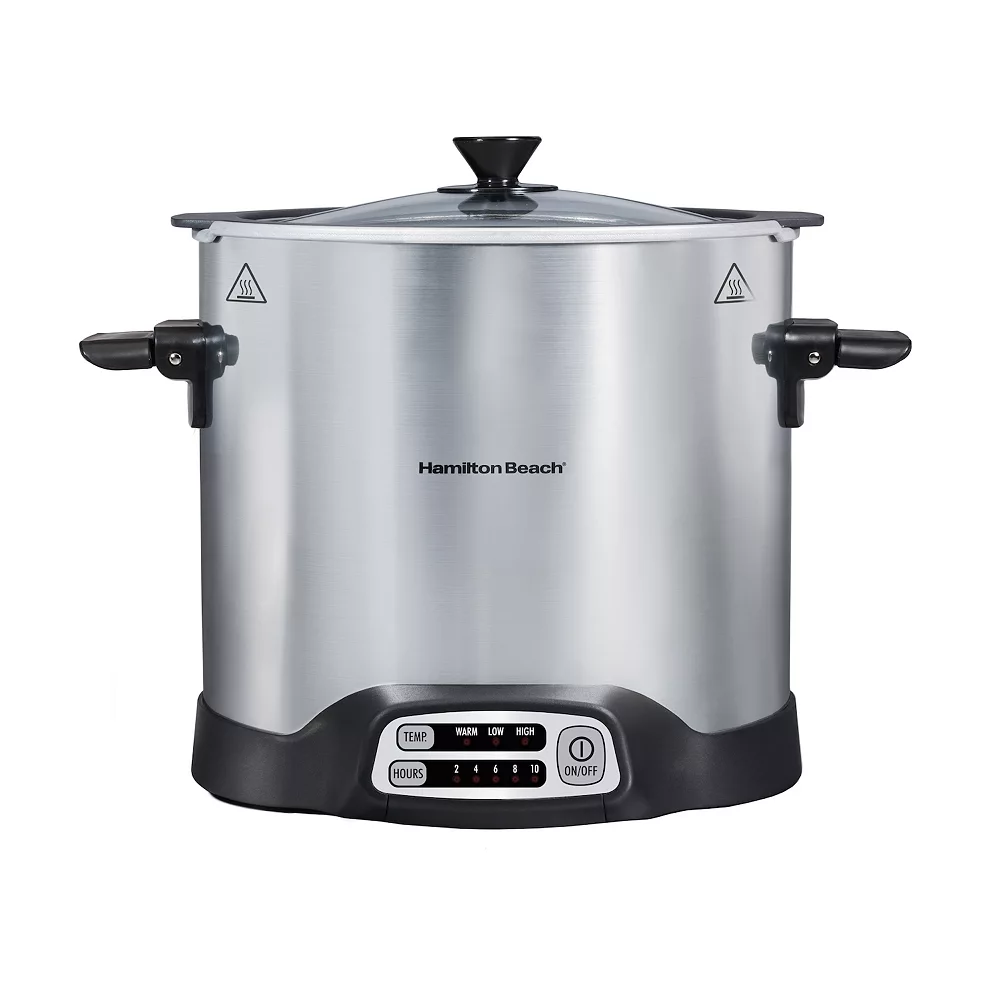 Hamilton Beach Sear & Cook Programmable 10-qt. Stockpot Slow Cooker 3 Hamilton Beach Sear & Cook Programmable 10-qt. Stockpot Slow Cooker