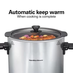 Hamilton Beach Sear & Cook Programmable 10-qt. Stockpot Slow Cooker 12 Hamilton Beach Sear & Cook Programmable 10-qt. Stockpot Slow Cooker -Home-Kitchen 5562899 ALT4
