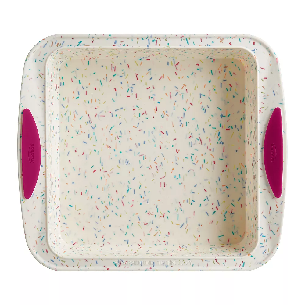 Trudeau Confetti Square Cake Pan 4 Trudeau Confetti Square Cake Pan - Image 2