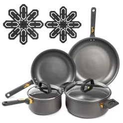 Brooklyn Steel Co. Rocket 8-pc. Hard Anodized Cookware Set